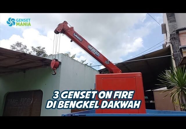 NGERI Bos.... 3 Genset Sekaligus || Rental Genset Jogja Magelang Sleman sekitarnya || 0822-6127-6127