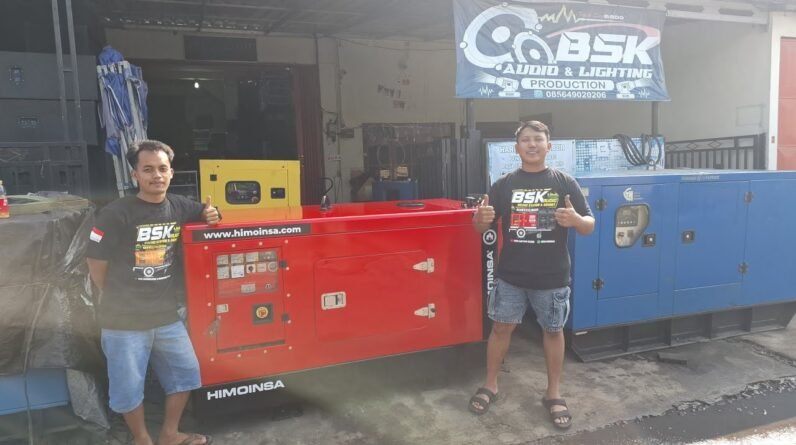 GENSET HIMOINSA 20KVA DI BOYONG JURAGAN AMBULU JEMBER