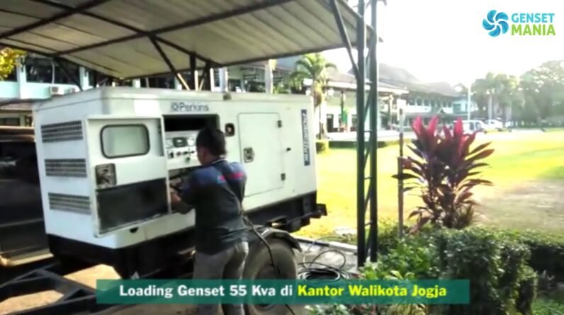 Genset Mania 55Kva Untuk Event di Kantor Walikota Jogja 0822-6127-6127
