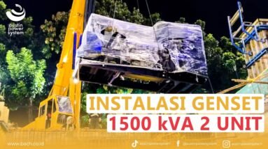 Instalasi Genset 1500 kVA