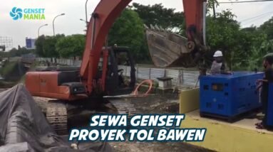 Pusat Rental Genset Proyek Tol Bawen || Genset Mania Jogja || 0822-6127-6127