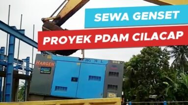 Sewa Genset Proyek PDAM CILACAP || 0822-6127-6127