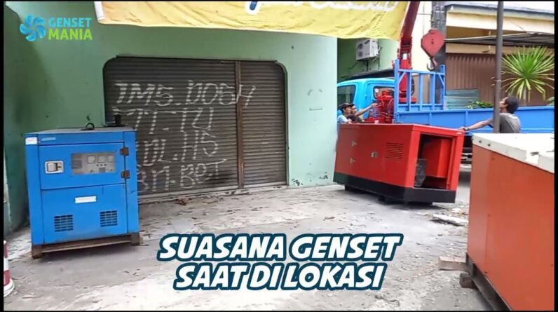 INSTALASI 3 Genset di Bengkel Dakwah, Begini Prosesnya .... | Genset Mania Jogja || 0822-6127-6127