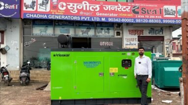Kirloskar 125 kVA Silent Power Generator | Heavy-Duty Performance for Any Industry 🌍
